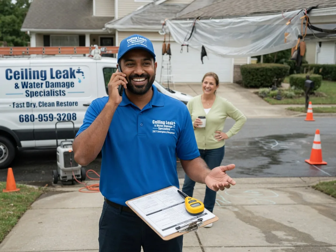 Ceiling Leak Cleanup Skytop, PA FAQs